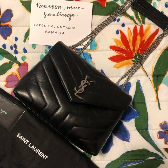 LOULOU SMALL IN MATELASSÉ “Y” LEATHER - Picture 2 of 8